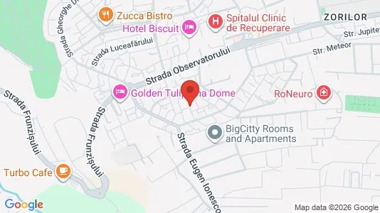Apartments for rent i Cluj-Napoca - kort over placeringen