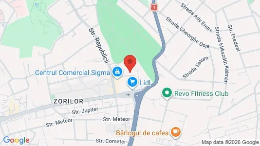 Apartments for rent i Cluj-Napoca - kort over placeringen