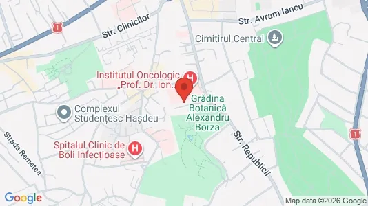 Apartments for rent i Cluj-Napoca - kort over placeringen