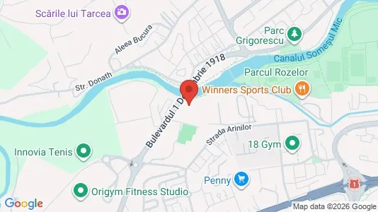 Apartments for rent i Cluj-Napoca - kort over placeringen