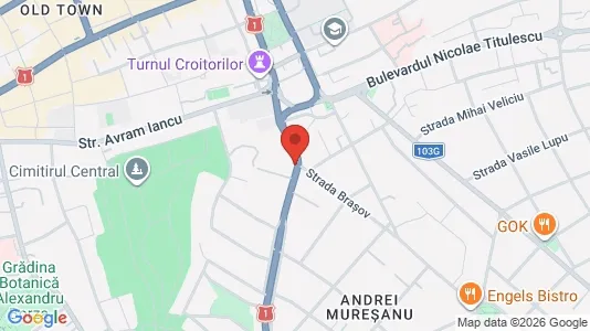 Apartments for rent i Cluj-Napoca - kort over placeringen