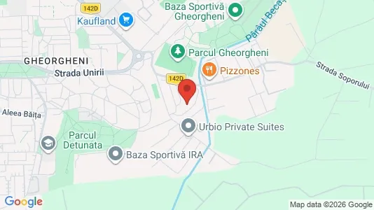 Apartments for rent i Cluj-Napoca - kort over placeringen