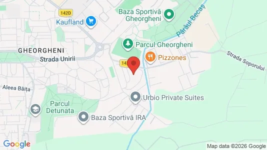 Apartments for rent i Cluj-Napoca - kort over placeringen