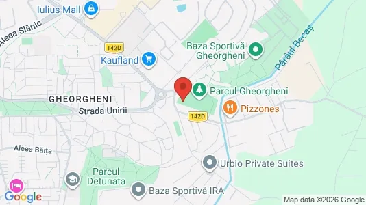 Apartments for rent i Cluj-Napoca - kort over placeringen