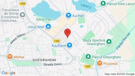Apartments for rent i Cluj-Napoca - kort over placeringen