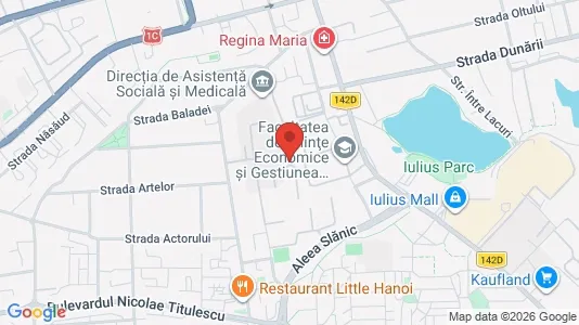 Apartments for rent i Cluj-Napoca - kort over placeringen