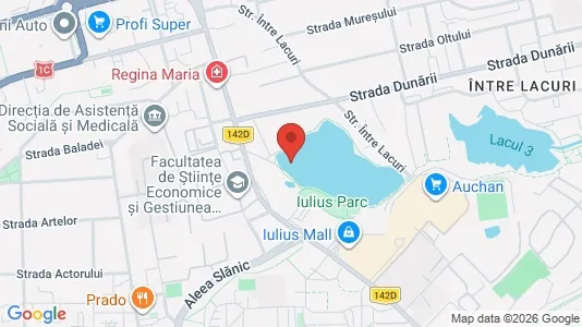 Apartments for rent i Cluj-Napoca - kort over placeringen