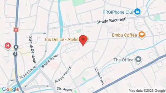 Apartments for rent i Cluj-Napoca - kort over placeringen