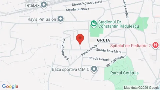 Apartments for rent i Cluj-Napoca - kort over placeringen
