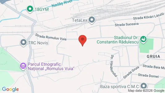 Apartments for rent i Cluj-Napoca - kort over placeringen