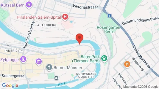 Apartments for rent i Bern-Mittelland - kort over placeringen