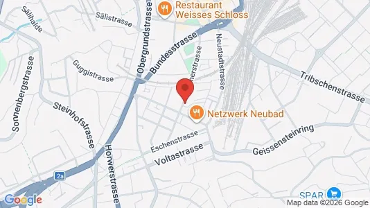 Apartments for rent i Luzern-Stadt - kort over placeringen