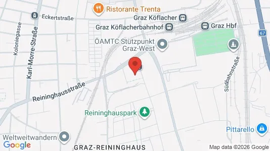 Apartments for rent i Graz - kort over placeringen