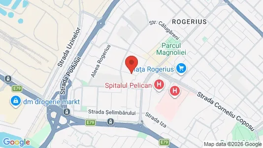 Apartments for rent i Oradea - kort over placeringen