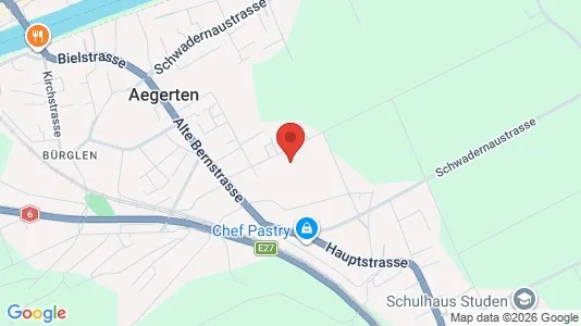 Apartments for rent i Biel - kort over placeringen
