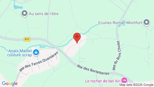 Apartments for rent i Nantes - kort over placeringen