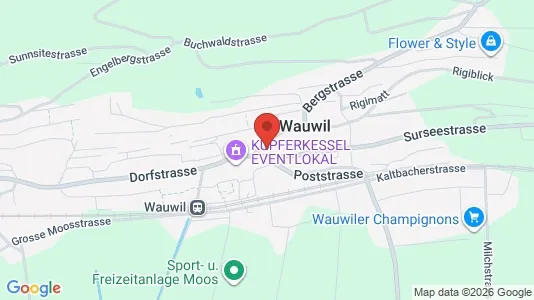 Apartments for rent i Willisau - kort over placeringen