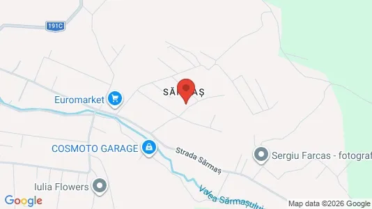 Apartments for rent i Bocşa - kort over placeringen