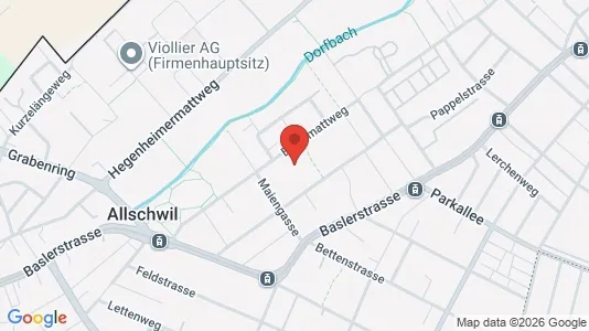 Apartments for rent i Arlesheim - kort over placeringen