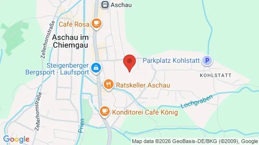 Apartments for rent i Rosenheim - kort over placeringen