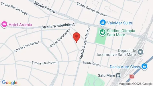 Apartments for rent i Păuleşti (Nord-Vest) - kort over placeringen