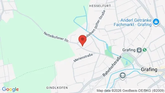 Apartments for rent i Ebersberg - kort over placeringen