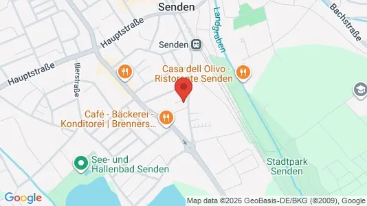 Apartments for rent i Neu-Ulm - kort over placeringen