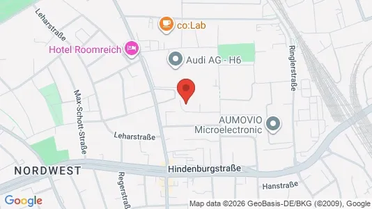 Apartments for rent i Ingolstadt - kort over placeringen