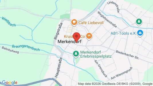 Apartments for rent i Ansbach - kort over placeringen