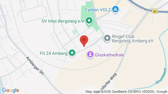 Apartments for rent i Amberg - kort over placeringen