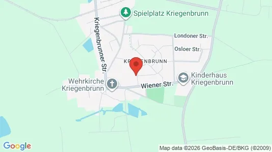 Apartments for rent i Erlangen - kort over placeringen