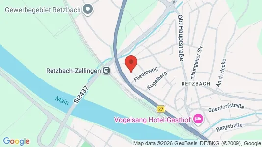 Apartments for rent i Main-Spessart - kort over placeringen