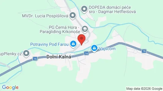 Apartments for rent i Trutnov - kort over placeringen