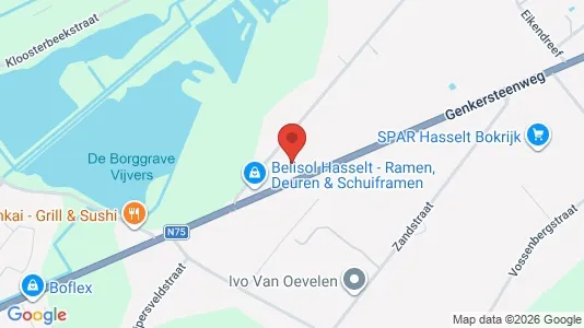 Apartments for rent i Hasselt - kort over placeringen