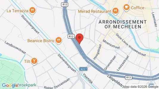 Apartments for rent i Mechelen - kort over placeringen