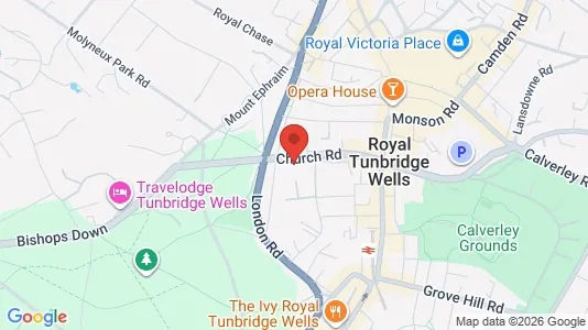 Apartments for rent i Tunbridge wells - Kent - kort over placeringen