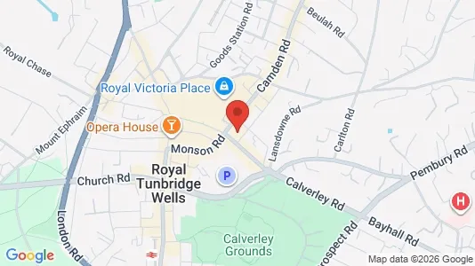Apartments for rent i Tunbridge wells - Kent - kort over placeringen