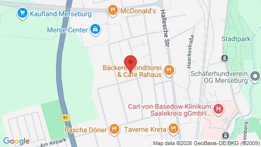 Apartments for rent i Saalekreis - kort over placeringen