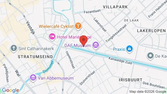 Apartments for rent i Eindhoven - kort over placeringen