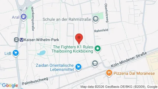 Apartments for rent i Essen - kort over placeringen