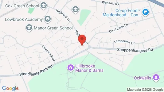 Apartments for rent i Maidenhead - Berkshire - kort over placeringen