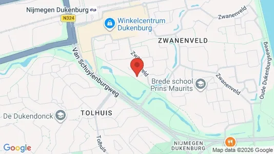 Apartments for rent i Nijmegen - kort over placeringen
