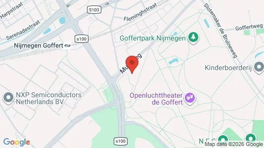 Apartments for rent i Nijmegen - kort over placeringen