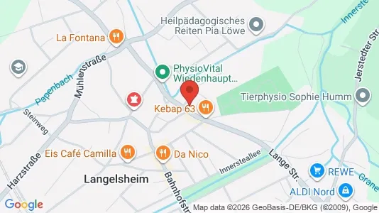 Apartments for rent i Goslar - kort over placeringen