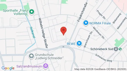 Apartments for rent i Salzlandkreis - kort over placeringen