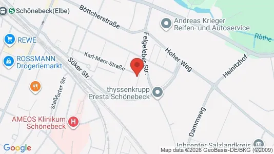 Apartments for rent i Salzlandkreis - kort over placeringen