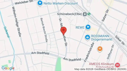 Apartments for rent i Salzlandkreis - kort over placeringen