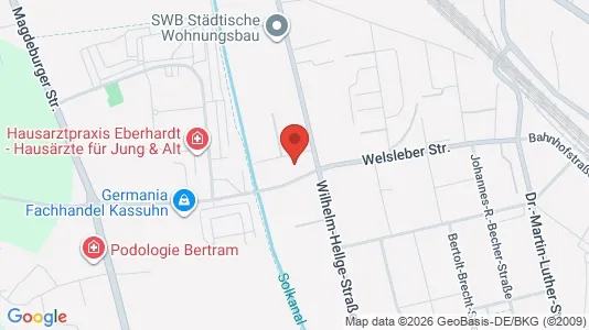 Apartments for rent i Salzlandkreis - kort over placeringen