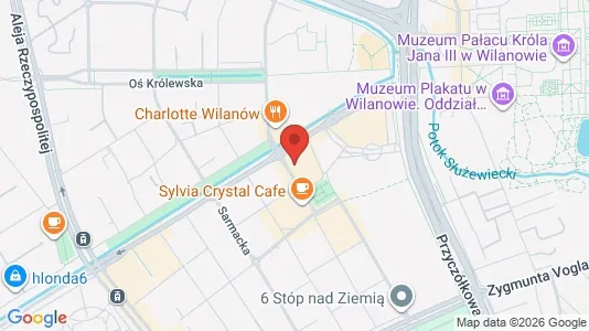 Apartments for rent i Warszawa Ursynów - kort over placeringen
