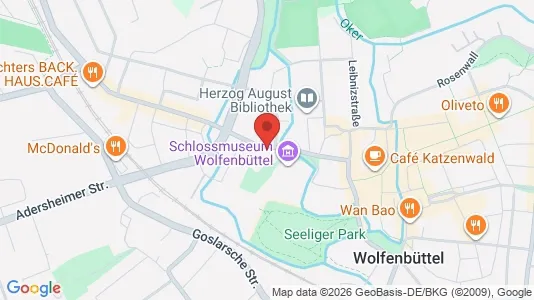 Apartments for rent i Wolfenbüttel - kort over placeringen